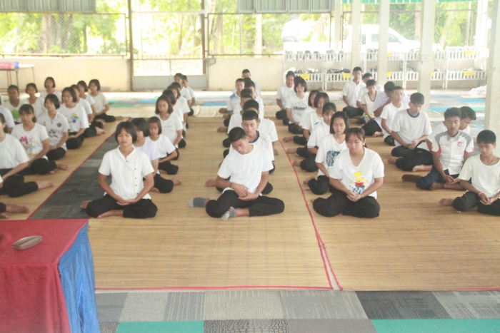 อบรมคุณธรรมนักเรียนระดับมัธยมศึกษา